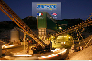 Aperçu visuel du site http://www.audemard.com
