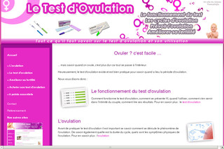 Le Test d'Ovulation - Test-ovulation-guide.com