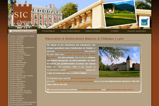 Sic-chateau.fr - Amélioration Rénovation Maisons Châteaux Rhône
