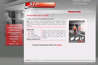 Aperçu visuel du site http://www.sip38.com