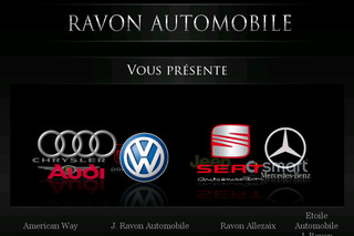Aperçu visuel du site http://www.ravon.fr/