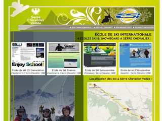 Esi-serrechevalier.com - Ecole de ski à Serre Chevalier - Location de ski et snowboard