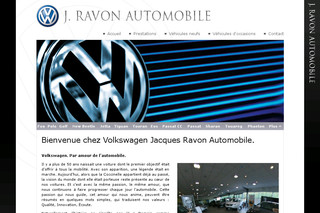 Aperçu visuel du site http://www.volkswagen-ravon.fr/