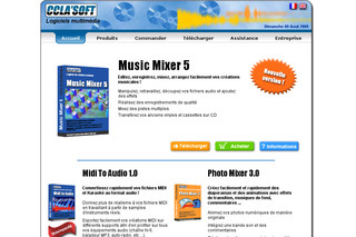 CCLA Software, logiciels de musique et de diaporama - Ccla-soft.com