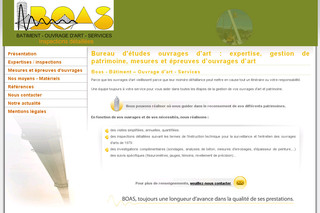 Aperçu visuel du site http://www.boas-services.fr