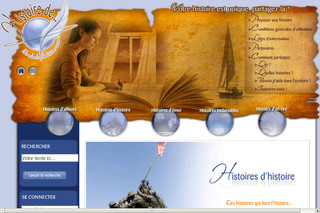 Aperçu visuel du site http://www.histoirede.org