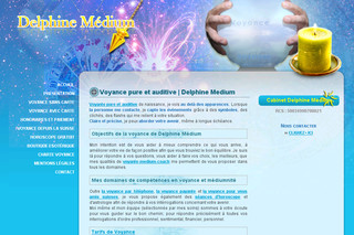 Aperçu visuel du site http://www.delphinemedium.fr