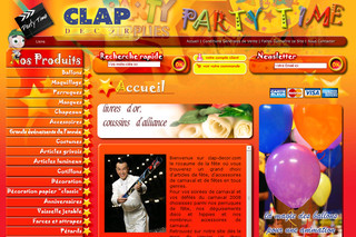 Aperçu visuel du site http://www.clap-decor.com