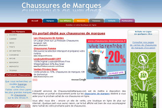 Chaussuresdemarques.com - Chaussures de marque