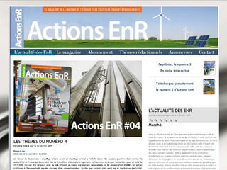 Aperçu visuel du site http://www.actions-enr.com