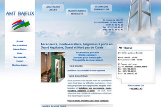 Aperçu visuel du site http://www.amtbajeux.fr