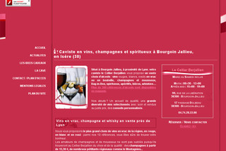 Aperçu visuel du site http://www.cellier-berjallien.fr
