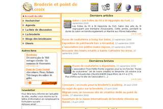 Aperçu visuel du site http://broderie.pointdecroix.org/