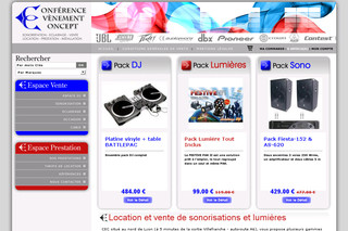 Aperçu visuel du site http://www.c-e-c.fr