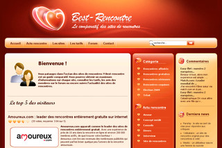 Aperçu visuel du site http://www.best-rencontre.fr
