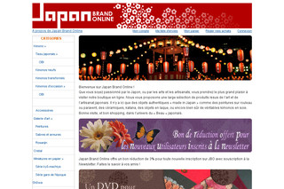 Japan Brand Online - Produits d'art et d'artisanat japonais Japan Brand Online - Produits d'art et d'artisanat japonais
