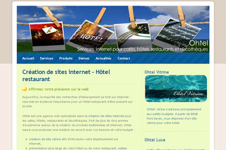 Aperçu visuel du site http://www.ohtel.fr