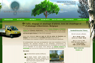 Aperçu visuel du site http://www.vddbois.com