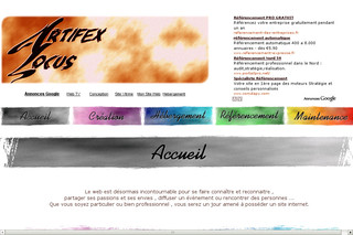 Artifexlocus.com - Création site Internet, référencement manuel Artifexlocus.com - Création site Internet, référencement manuel