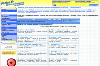 Aperçu visuel du site http://vazigo.fr