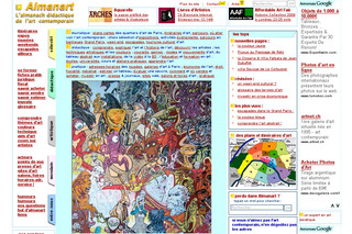 Aperçu visuel du site http://www.almanart.com