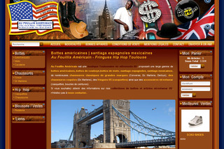 Aperçu visuel du site http://www.fouillis-americain.com