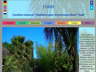 Aperçu visuel du site http://www.oasislocation.fr