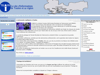 Infos et météo Toulon 83 - Telo.fr