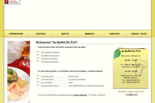 Aubuffetduport.com - Restaurant Traiteur Charcuterie Rôtisserie Var 83