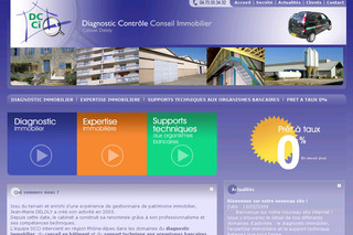 Aperçu visuel du site http://www.diagnostic-rhonealpes.com