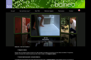 Aperçu visuel du site http://www.balneotv.fr