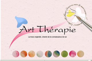 Aperçu visuel du site http://www.art-therapie-bretagne.fr/