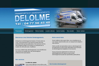 Demenagements-delolme.com - Déménageurs à Firminy, Loire