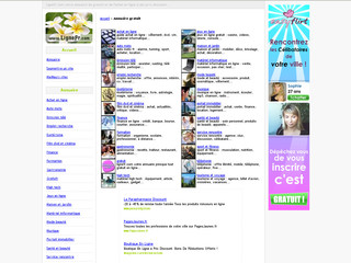 Aperçu visuel du site http://www.lignefr.com/