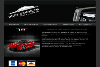 Best-services.fr - Location tous types de véhicules de luxe à Paris