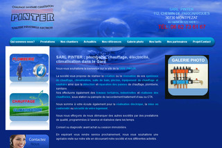 Sarlpinter.com - Plombier chauffagiste électricien dans le Gard (30)