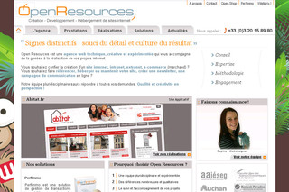OpenResources - Agence web
