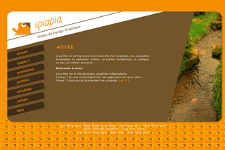 Aperçu visuel du site http://www.ipiapia.fr