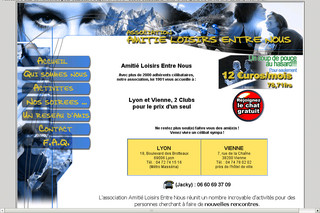 Aperçu visuel du site http://www.loisirsentrenous.asso.fr
