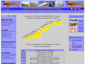 Lacotebelge.be - Locations à la Cote Belge