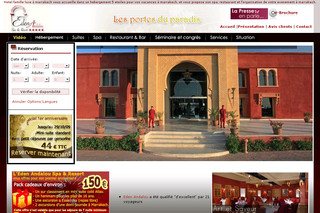 Aperçu visuel du site http://www.edenandalou.com