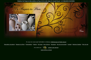 Aperçu visuel du site http://www.lemagasindureve.com