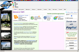 Aperçu visuel du site http://www.twip.org/home-fr.html