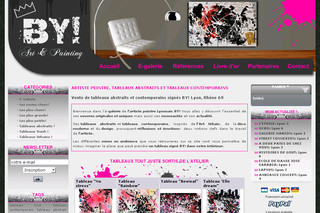 Tableaux-by.com - BY! Art Painting vente de tableaux d'art contemporain et de peintures abstraites artiste By!