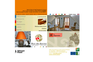 Aperçu visuel du site http://www.carladez.fr