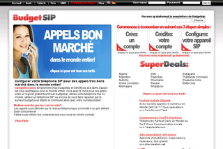 Budgetsip.ch - Appels téléphoniques bon marché