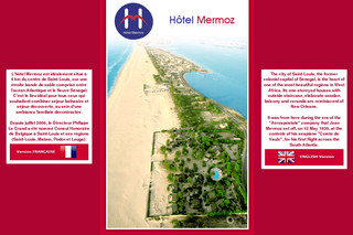 Aperçu visuel du site http://www.hotelmermoz.com