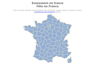 Aperçu visuel du site http://www.evenement-en-france.com