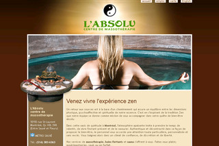 Aperçu visuel du site http://www.labsolu.com