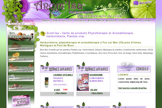 Aromisa.com - Herboristerie phytothérapie en ligne - Fos sur Mer Aromisa.com - Herboristerie phytothérapie en ligne - Fos sur Mer